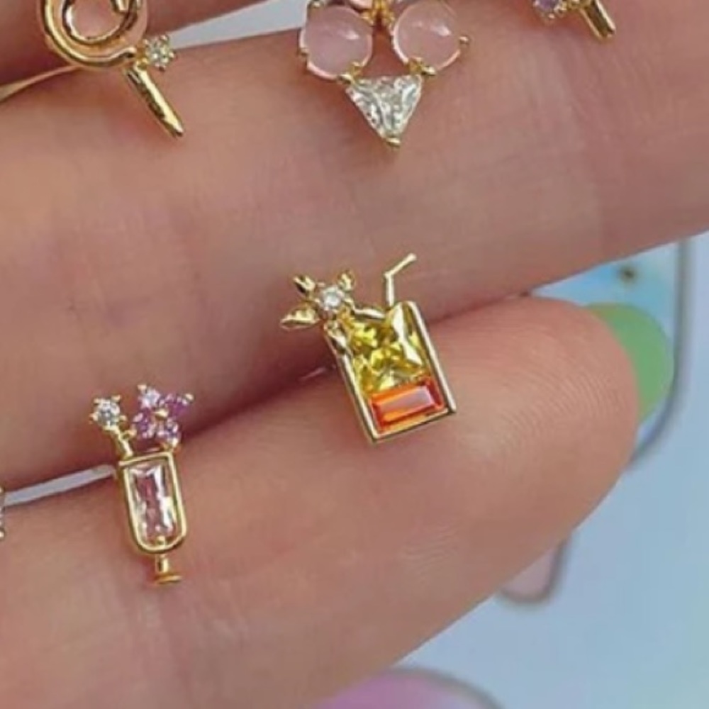 Korean Heart Earrings
